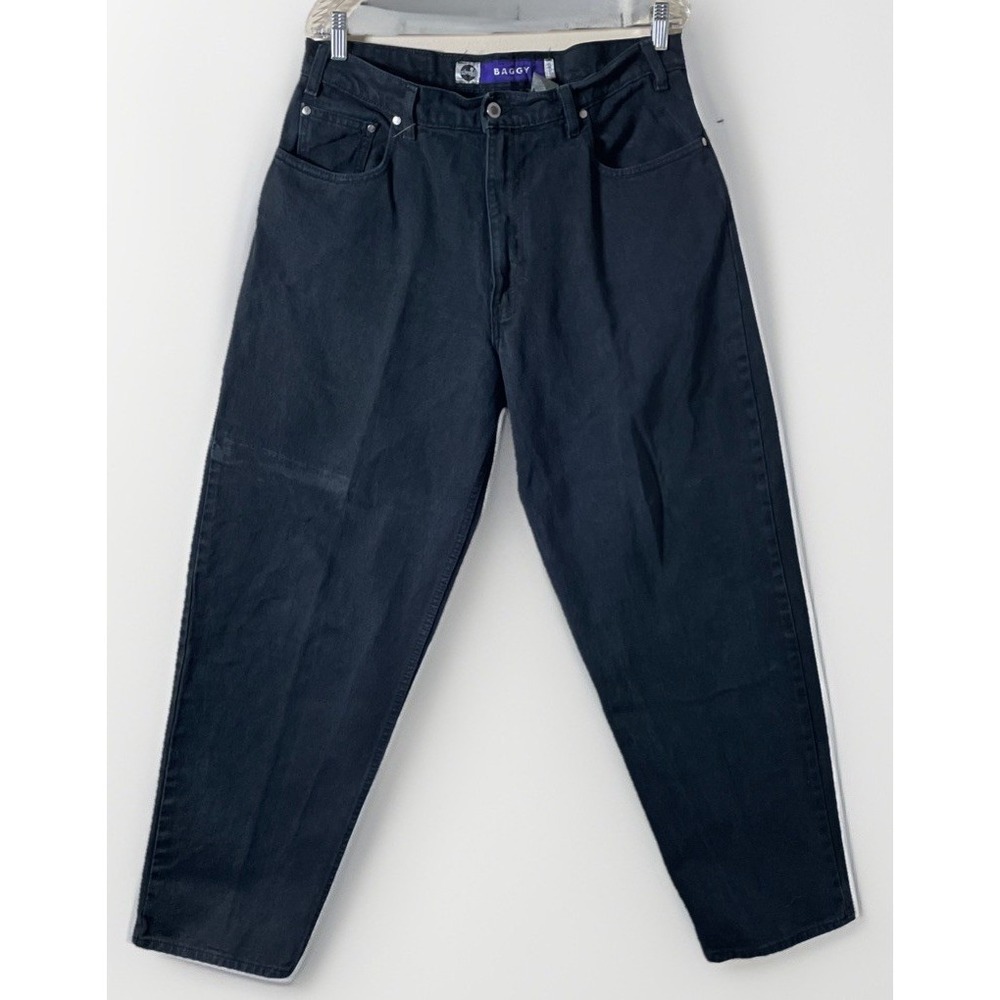 Levi's Silvertab Vintage 97 Black Baggy Tapered Leg Jeans Men's Size 34x31.5 USA